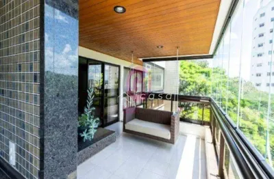 Apartamento com 5 dormitórios à venda, 326 m² por r$ 3.200.000,00 - vila ema - são josé dos campos/sp