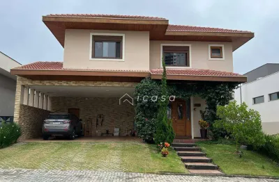 Sobrado com 4 dormitórios à venda, 380 m² por r$ 3.450.000,00 - condomínio residencial monte carlo - são josé dos campos/sp