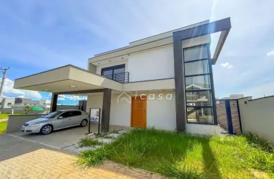 Sobrado com 3 dormitórios à venda, 244 m² por r$ 2.200.000,00 - condomínio reserva rudá - são josé dos campos/sp