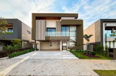 Sobrado com 5 dormitórios à venda, 435 m² por r$ 5.500.000,00 - alphaville - são josé dos campos/sp