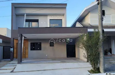 Sobrado com 3 dormitórios à venda, 244 m² por r$ 2.000.000,00 - condomínio floradas do paratey - são josé dos campos/sp