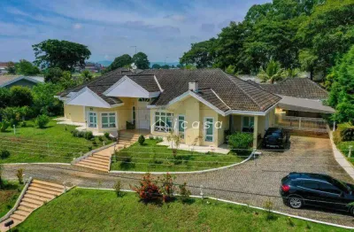 Casa com 5 dormitórios à venda, 560 m² por r$ 5.830.000,00 - vila galvão - caçapava/sp