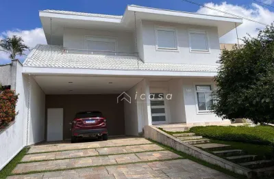 Sobrado com 3 dormitórios à venda, 310 m² por r$ 3.200.000,00 - pqe res aquarius - são josé dos campos/sp