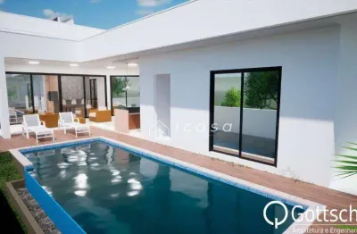 Casa com 3 dormitórios à venda, 260 m² por r$ 1.590.000,00 - condomínio santa mônica - caçapava/sp