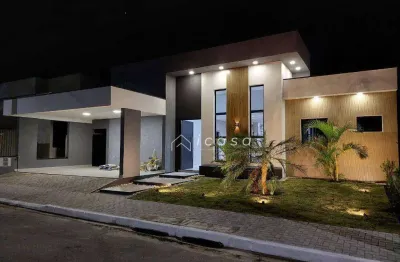 Casa com 3 dormitórios à venda, 185 m² por r$ 1.080.000,00 - condomínio parque das araucárias - tremembé/sp
