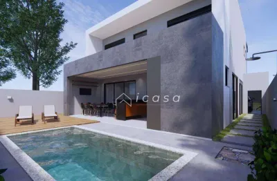 Sobrado com 3 dormitórios à venda, 250 m² por r$ 1.400.000,00 - condomínio terras do vale - caçapava/sp