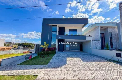Sobrado com 3 dormitórios à venda, 240 m² por r$ 1.500.000,00 - condomínio santa mônica - caçapava/sp