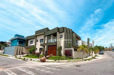 Sobrado com 4 dormitórios à venda, 310 m² por r$ 1.990.000,00 - condominio residencial malibu - caçapava/sp