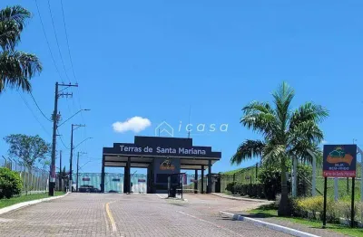 Terreno à venda, 1200 m² por r$ 320.000,00 - condomínio terras de santa mariana - caçapava/sp