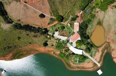 Sítio com 3 dormitórios à venda, 56000 m² por r$ 3.800.000 - jaguari - são josé dos campos/sp