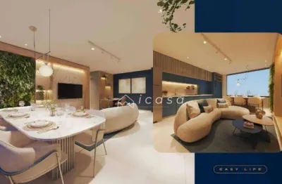 Apartamento com 3 dormitórios à venda, 65 m² - jardim apolo ii - são josé dos campos/sp
