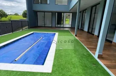 Sobrado com 5 dormitórios à venda, 358 m² por r$ 2.660.000,00 - tampanhão - jambeiro/sp