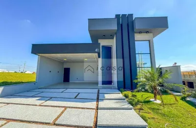 Casa com 3 dormitórios à venda, 180 m² por r$ 1.500.000,00 - condomínio residencial santa mônica - caçapava/sp