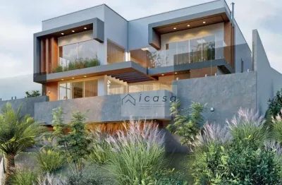 Sobrado com 4 dormitórios à venda, 445 m² por r$ 5.500.000,00 - urbanova - são josé dos campos/sp