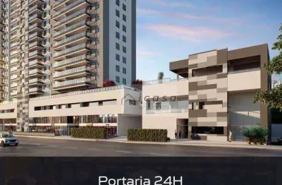 Apartamento com 1 dormitório à venda, 45 m² por r$ 600.000,00 - jardim aquarius - são josé dos campos/sp