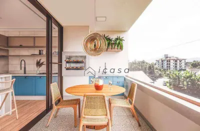 Apartamento com 3 dormitórios à venda, 65 m² por r$ 700.000,00 - itaguá - ubatuba/sp