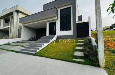 Casa com 4 dormitórios, 148 m² - venda por r$ 1.300.000,00 ou aluguel por r$ 5.661,00/mês - condomínio terras do vale - caçapava/sp