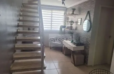 Cobertura com 3 dormitórios à venda, 108 m² por r$ 692.000,00 - parque industrial - são josé dos campos/sp