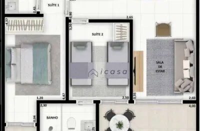 Apartamento com 2 dormitórios à venda, 78 m² por R$ 556.000,00 - Praia Grande - Ubatuba/SP