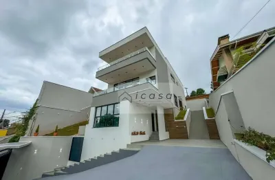 Sobrado com 5 dormitórios à venda, 308 m² por r$ 2.380.000,00 - vila matilde - campos do jordão/sp