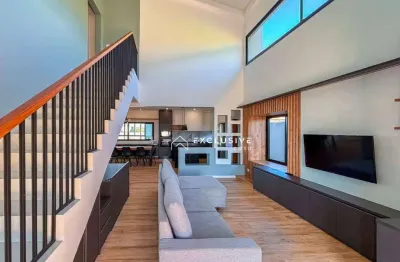 Sobrado com 4 dormitórios à venda, 408 m² por r$ 2.200.000,00 - condomínio residencial eco park bourbon - caçapava/sp