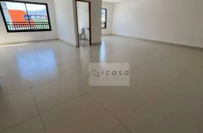 Sala para alugar, 60 m² por r$ 4.850,00/mês - centro - caraguatatuba/sp