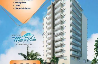Cobertura com 3 dormitórios à venda, 192 m² por r$ 1.650.000,00 - massaguaçu - caraguatatuba/sp