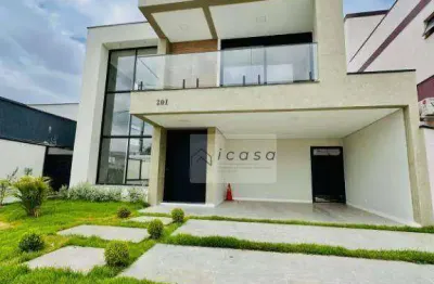 Sobrado com 4 dormitórios à venda, 323 m² por r$ 2.400.000,00 - condomínio green park - taubaté/sp