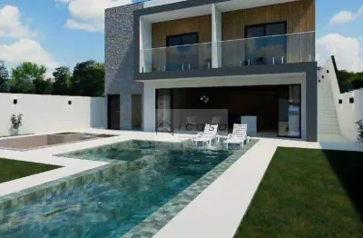Casa com 4 dormitórios à venda, 398 m² por r$ 3.195.000,00 - altos de são fernando - jandira/sp