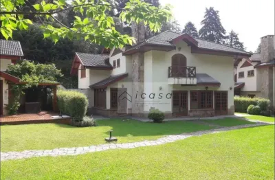 Sobrado com 5 dormitórios, 460 m² - venda por r$ 5.000.000,00 ou aluguel por r$ 25.060,00/mês - vila capivari - campos do jordão/sp