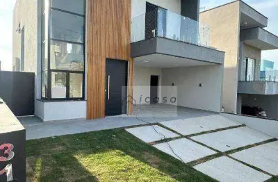 Sobrado com 3 dormitórios à venda, 179 m² por r$ 1.100.000,00 - condominio residencial malibu - caçapava/sp