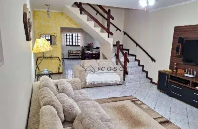 Sobrado com 3 dormitórios à venda, 214 m² por r$ 798.000,00 - jardim altos de santana ii - jacareí/sp