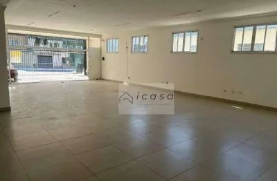 Salão para alugar, 159 m² por r$ 4.615,00/mês - monte castelo - são josé dos campos/sp