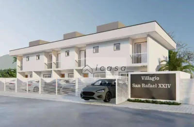 Sobrado com 2 dormitórios à venda, 70 m² por r$ 369.000,00 - massaguaçu - caraguatatuba/sp