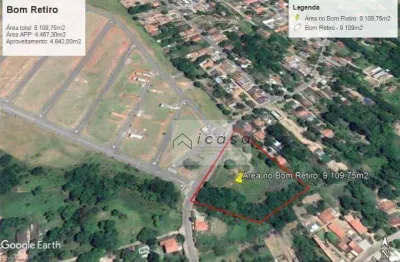 Área à venda, 9100 m² por r$ 1.500.000,00 - bom retiro - são josé dos campos/sp