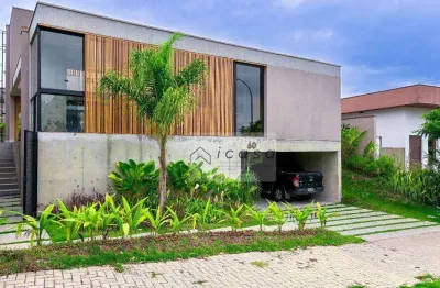 Sobrado com 3 dormitórios à venda, 428 m² por r$ 4.500.000,00 - condomínio residencial alphaville - são josé dos campos/sp