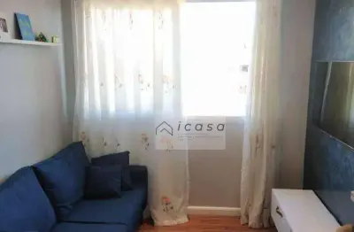 Apartamento com 2 dormitórios à venda, 48 m² por r$ 375.000,00 - jardim satélite - são josé dos campos/sp