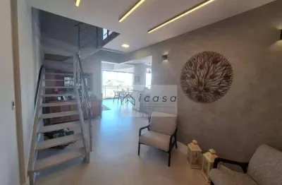 Apartamento duplex com 3 dormitórios à venda, 124 m² por r$ 780.000,00 - vila jaboticabeira - taubaté/sp