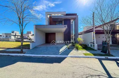 Sobrado com 4 dormitórios à venda, 243 m² por r$ 2.560.000,00 - condomínio floradas do paratey - são josé dos campos/sp