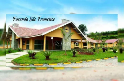 Terreno à venda, 1025 m² por r$ 220.000,00 - reserva fazenda são francisco - jambeiro/sp