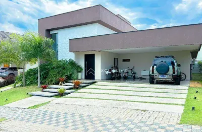 Casa com 4 dormitórios à venda, 322 m² por r$ 4.500.000,00 - condomínio reserva do paratehy - são josé dos campos/sp