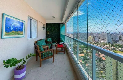Apartamento com 3 dormitórios à venda, 129 m² por r$ 1.550.000,00 - jardim aquarius - são josé dos campos/sp