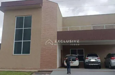 Casa com 4 dormitórios à venda, 451 m² por r$ 2.500.000,00 - condomínio residencial eco park bourbon - caçapava/sp