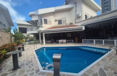 Sobrado com 4 dormitórios, 537 m² - venda por r$ 3.800.000,00 ou aluguel por r$ 17.741,67/mês - jardim aquarius - são josé dos campos/sp
