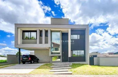 Sobrado com 4 dormitórios à venda, 298 m² por r$ 2.450.000,00 - condomínio residencial ecopark bourbon  - caçapava/sp
