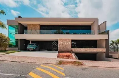 Sobrado com 7 dormitórios à venda, 1237 m² por r$ 22.900.000,00 - gênesis 1 - santana de parnaíba/sp