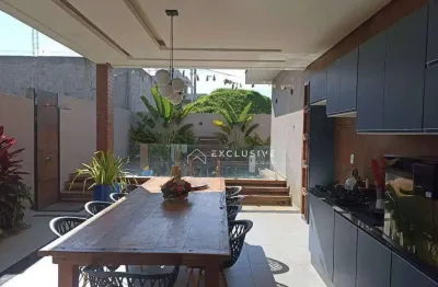 Sobrado com 5 dormitórios à venda, 300 m² por r$ 1.810.000,00 - residencial santa mônica - caçapava/sp