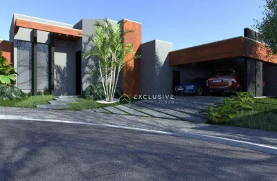Casa com 3 dormitórios à venda, 193 m² por r$ 1.700.000,00 - condomínio terras do vale - caçapava/sp