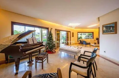 Casa com 4 dormitórios à venda, 872 m² por r$ 8.500.000,00 - dois córregos - valinhos/sp