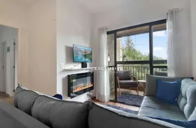 Apartamento com 2 dormitórios à venda, 60 m² por r$ 620.000,00 - vila natal - campos do jordão/sp